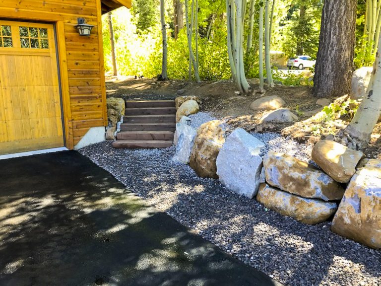 Sierra Meadows Steps and Retaining Wall