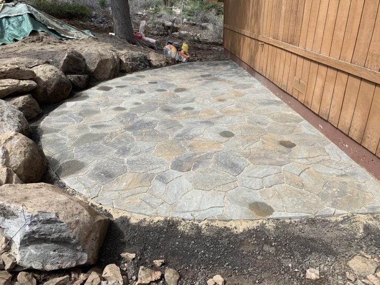 Tahoe Donner Paver Stone Patio